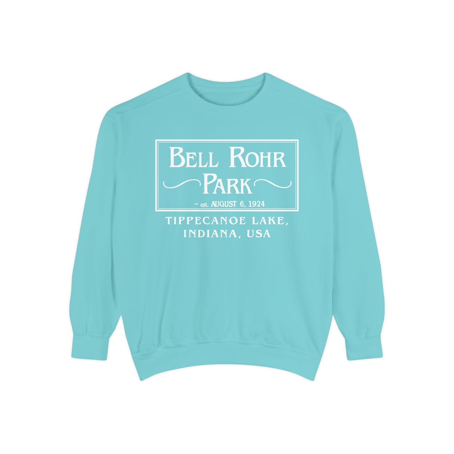 Bell Rohr Park Tippecanoe Lake Crewneck Sweatshirt - Unisex