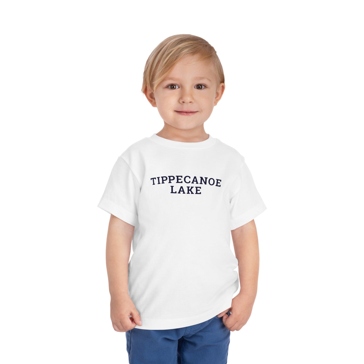 TODDLER Tippecanoe Lake Block Logo Short Sleeve Tee