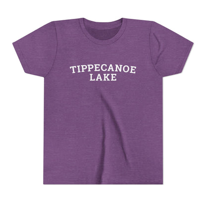 YOUTH Tippecanoe Lake Block Logo Short Sleeve Tee