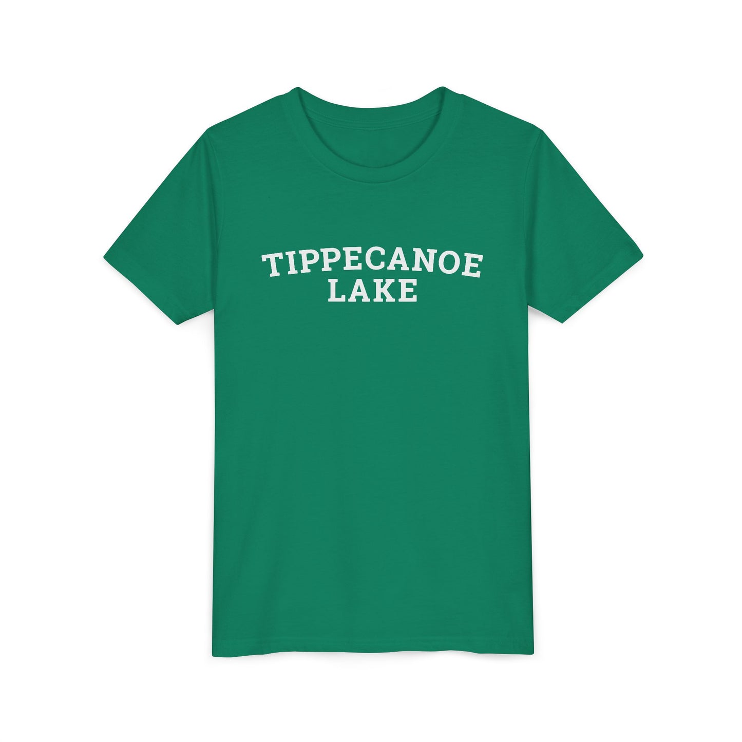 YOUTH Tippecanoe Lake Block Logo Short Sleeve Tee