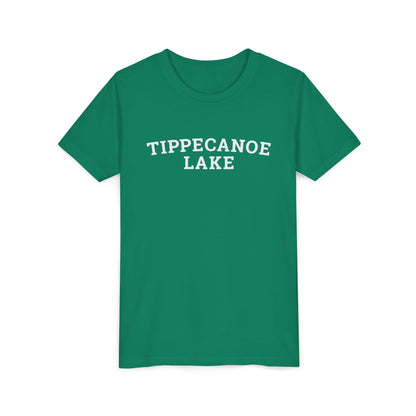 YOUTH Tippecanoe Lake Block Logo Short Sleeve Tee