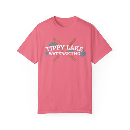 Tippy Lake Waterskiing Tee - Unisex