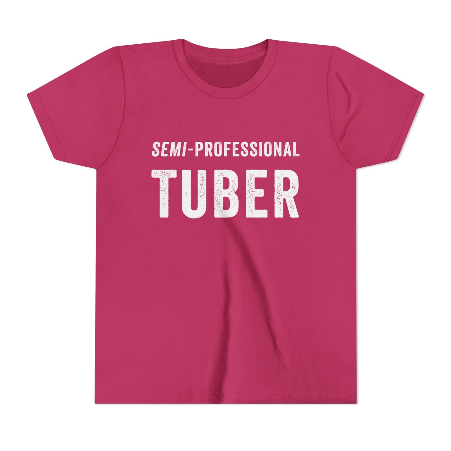 YOUTH Semi-Professional Tuber Short Sleeve Tee