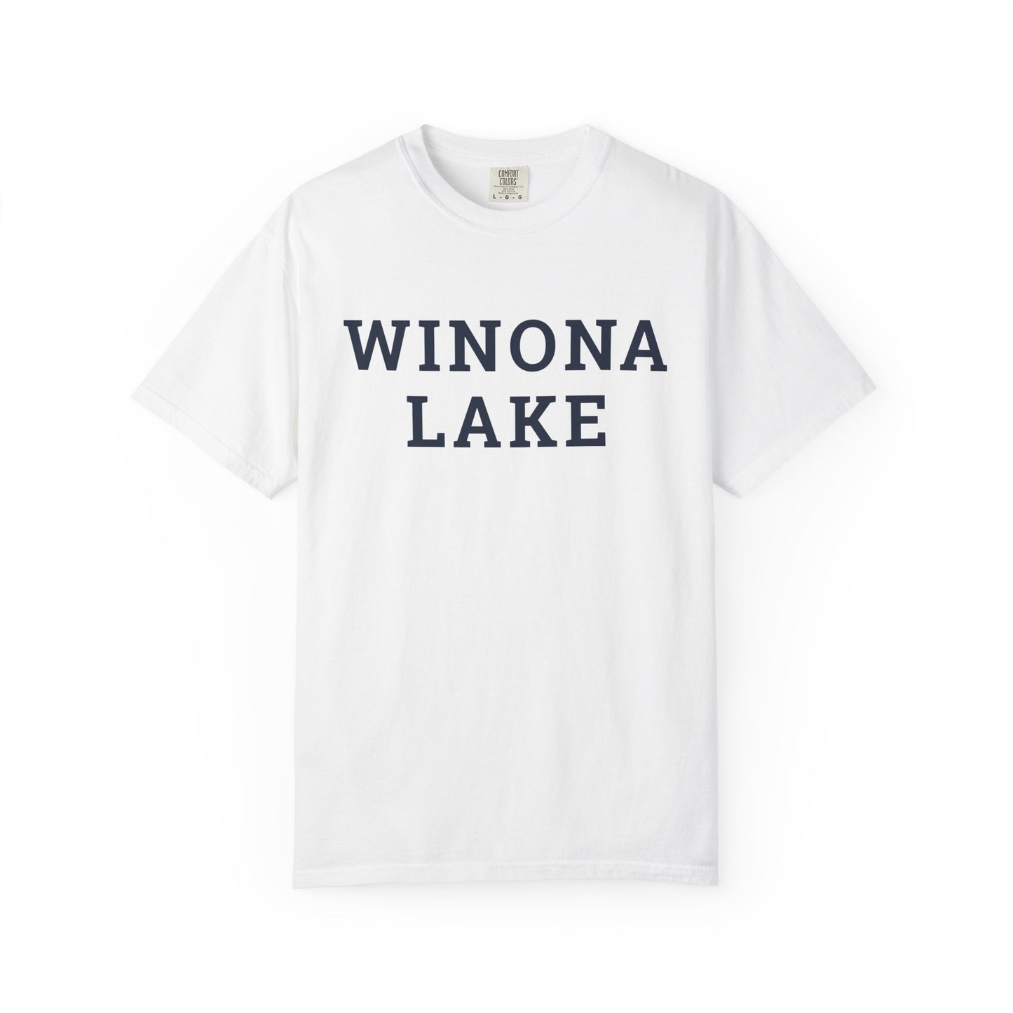 Winona Lake Block Logo Classic Tee - Unisex