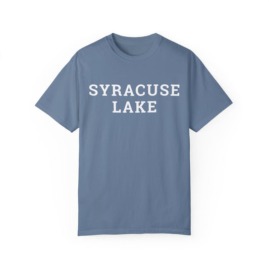 Syracuse Lake Block Logo Classic Tee - Unisex