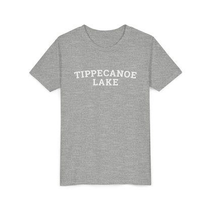 YOUTH Tippecanoe Lake Block Logo Short Sleeve Tee