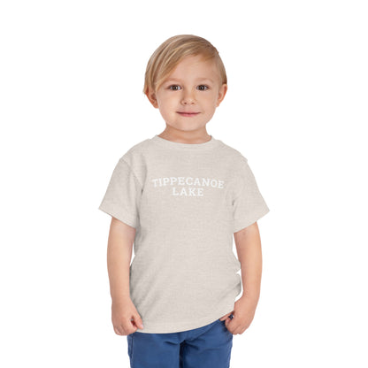 TODDLER Tippecanoe Lake Block Logo Short Sleeve Tee