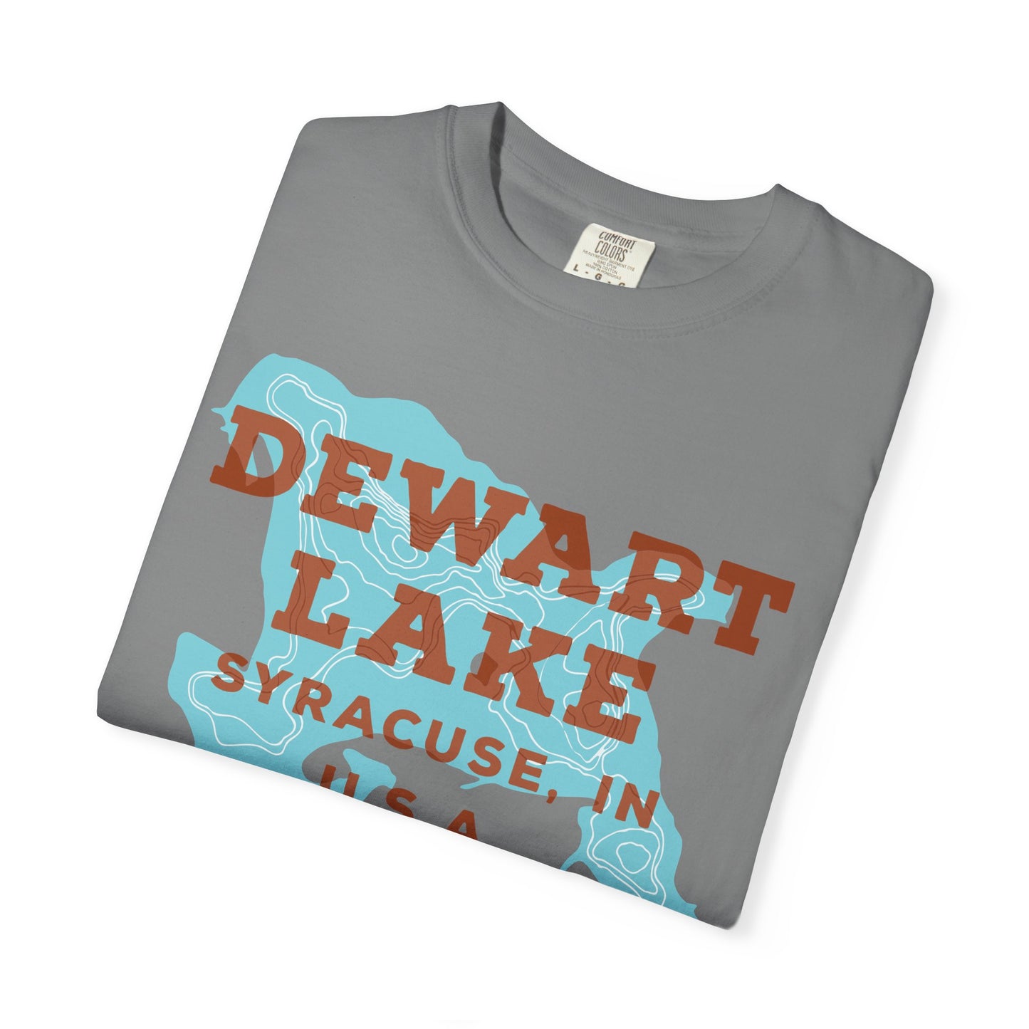 Dewart Lake Map Tee - Unisex