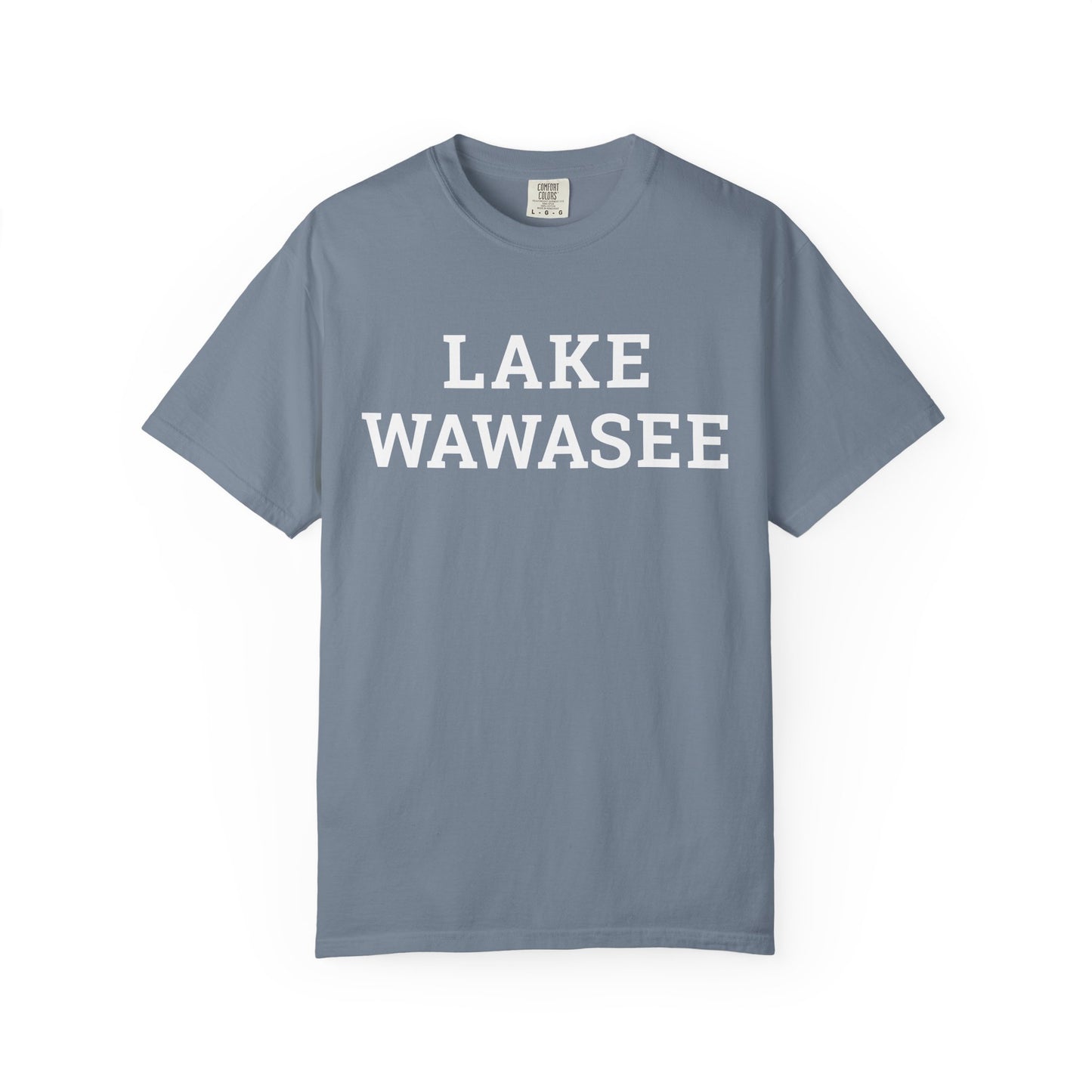 Lake Wawasee Block Logo Classic Tee - Unisex