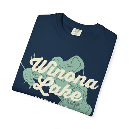 Winona Lake Vintage Map Classic Tee - Unisex
