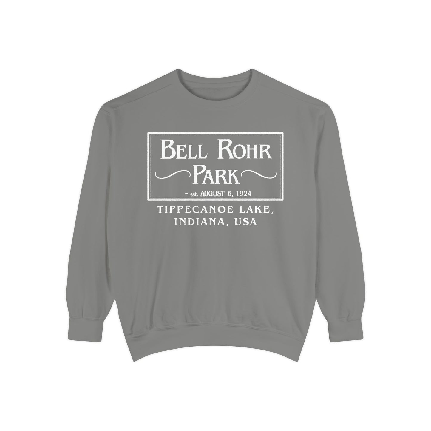 Bell Rohr Park Tippecanoe Lake Crewneck Sweatshirt - Unisex